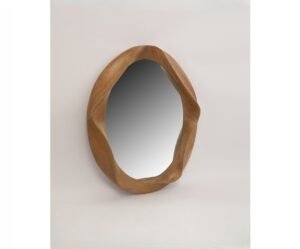 Artistic Solid Wood Wall Mirror M24G6355